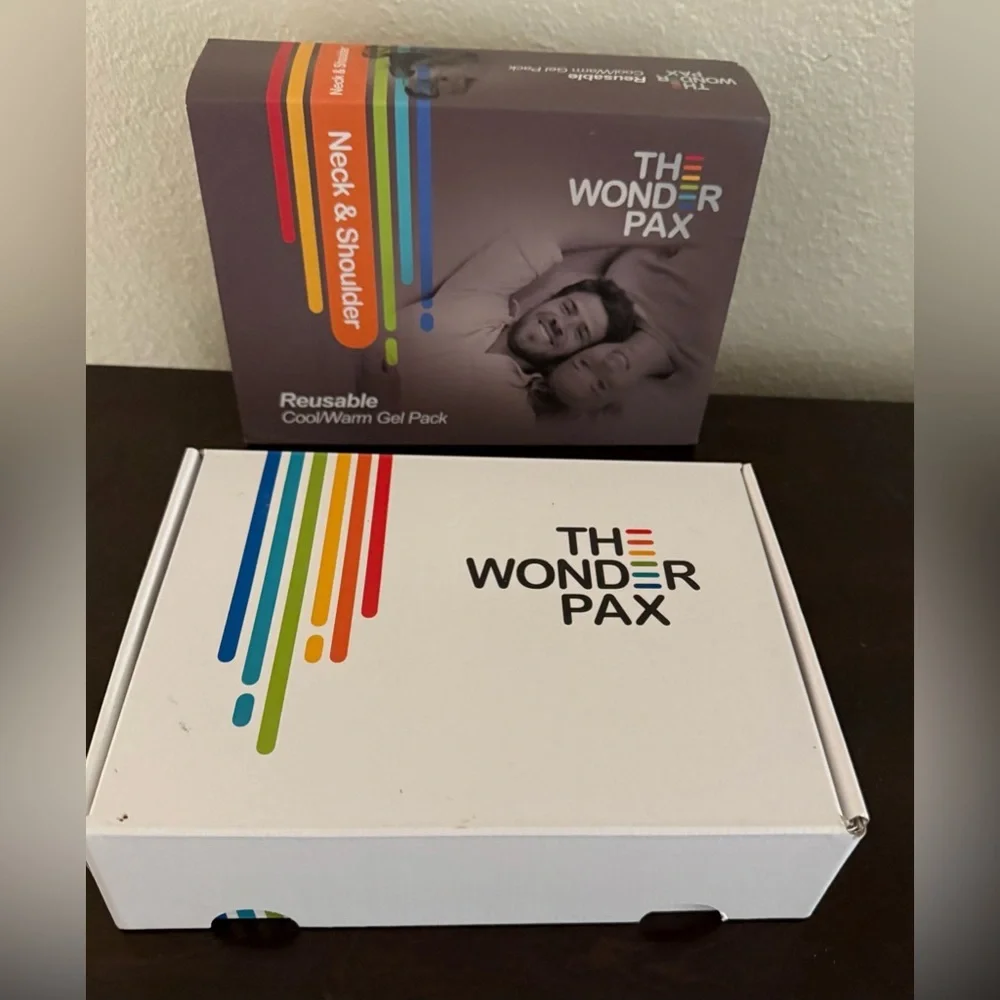 The Wonder Pax Neck & Shoulder Gel Pack | Reusable Hot Cold Therapy Wrap
